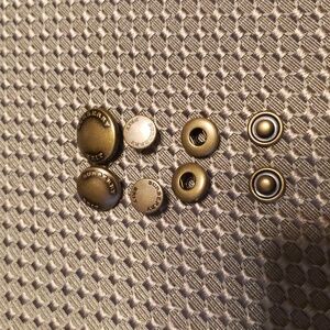 Authentic Burberry replacement snap buttons. NWT